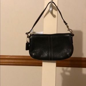 Coach black shoulder bag